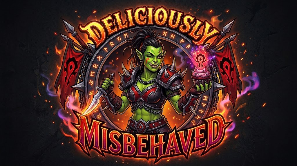 Deliciously Misbehaved guild logo